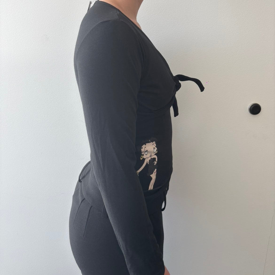 Betty boop wrap topp