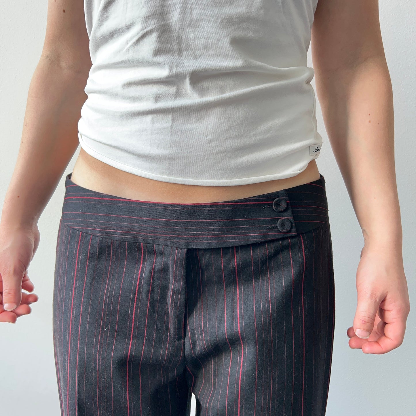 Stripete dressbukse
