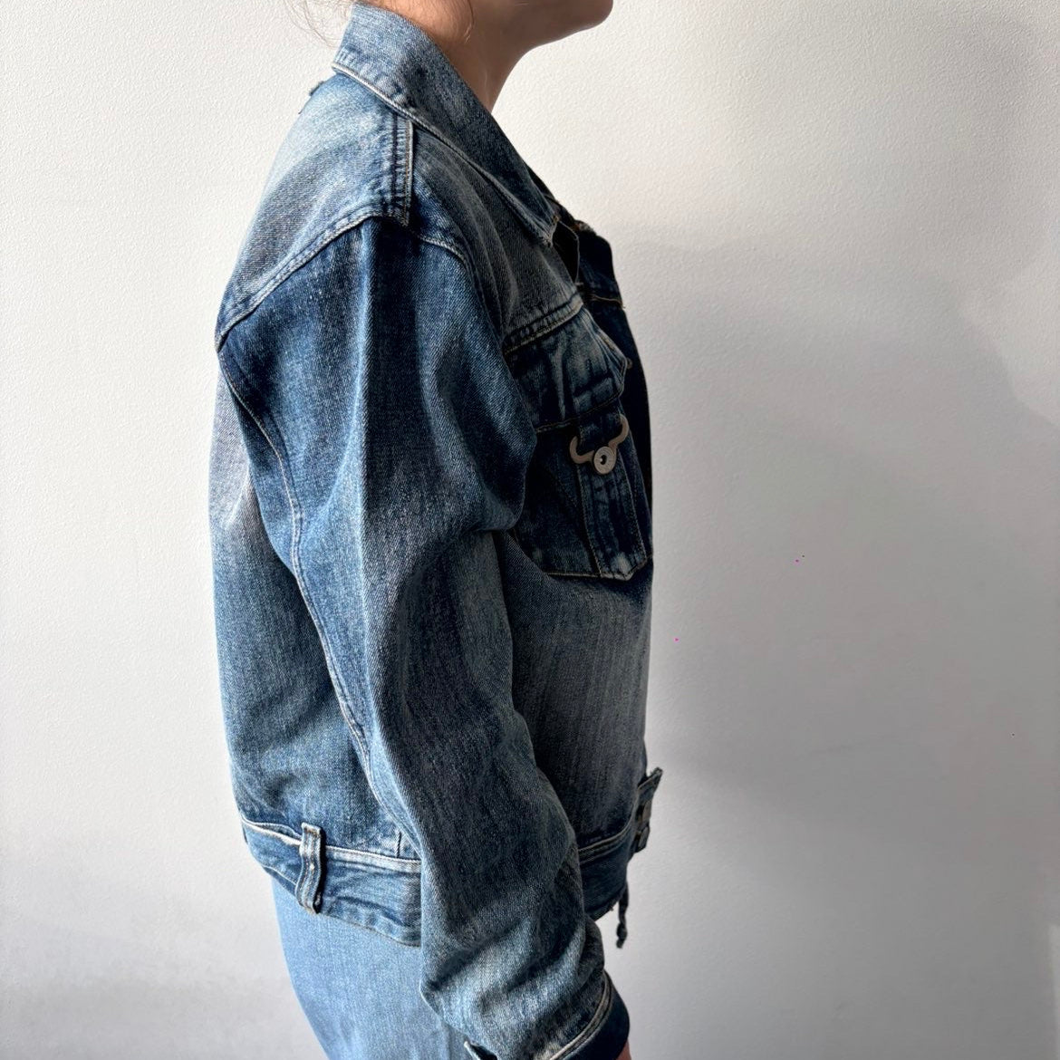 Baggy denim jakke