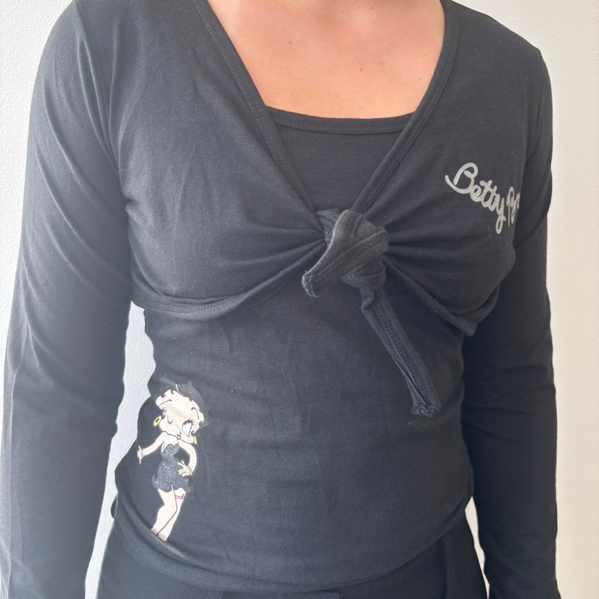 Betty boop wrap topp