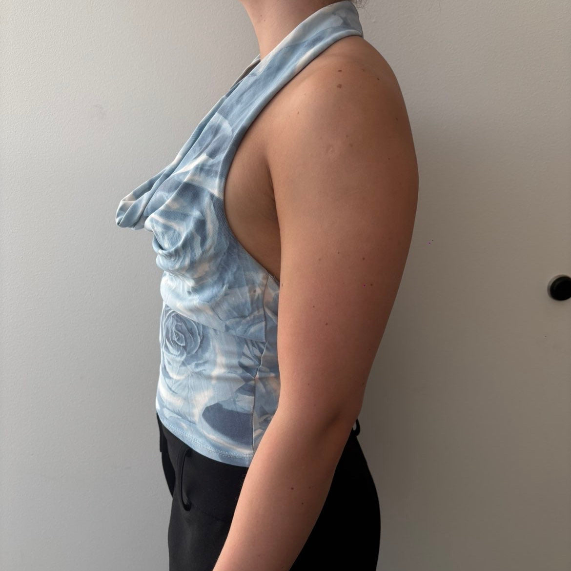 Halterneck topp