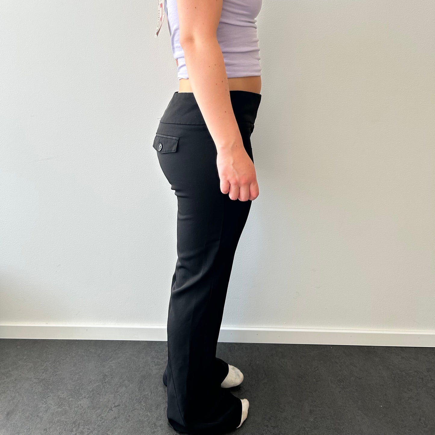 Lowwaist dressbukse