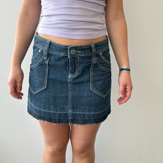 Denim skjørt
