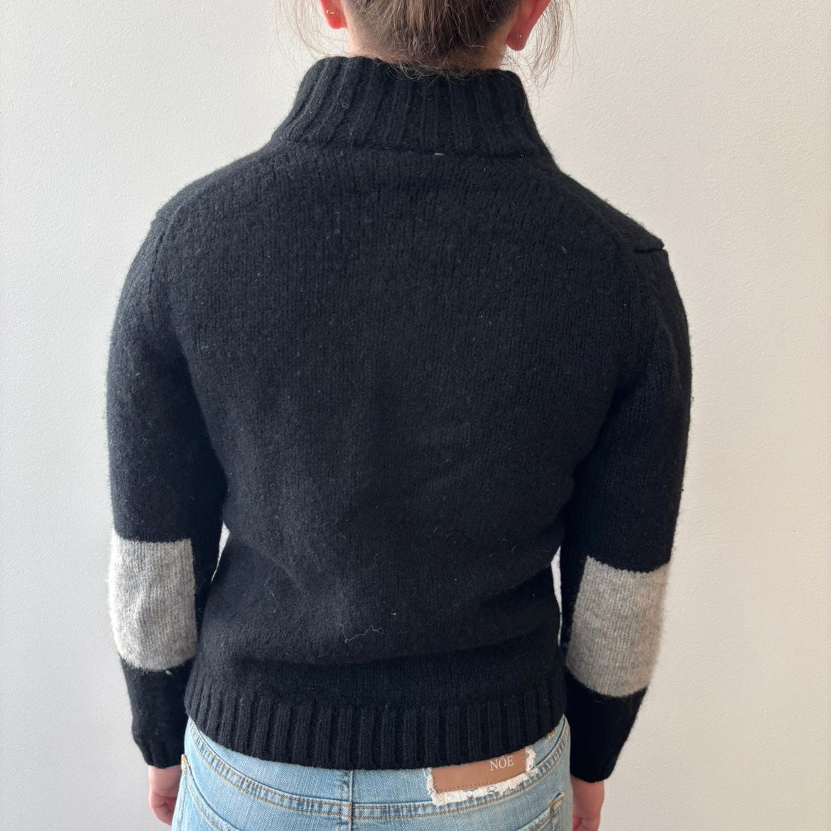 Strikket zip up