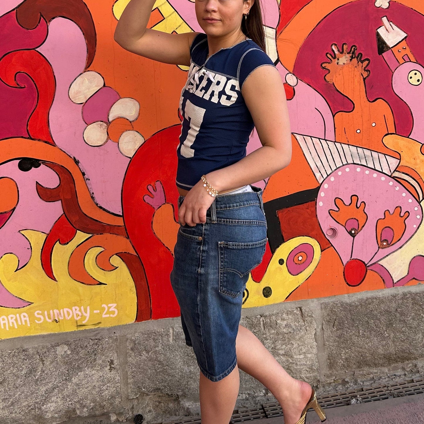 Lange Levis shorts