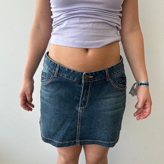 Denim skjørt