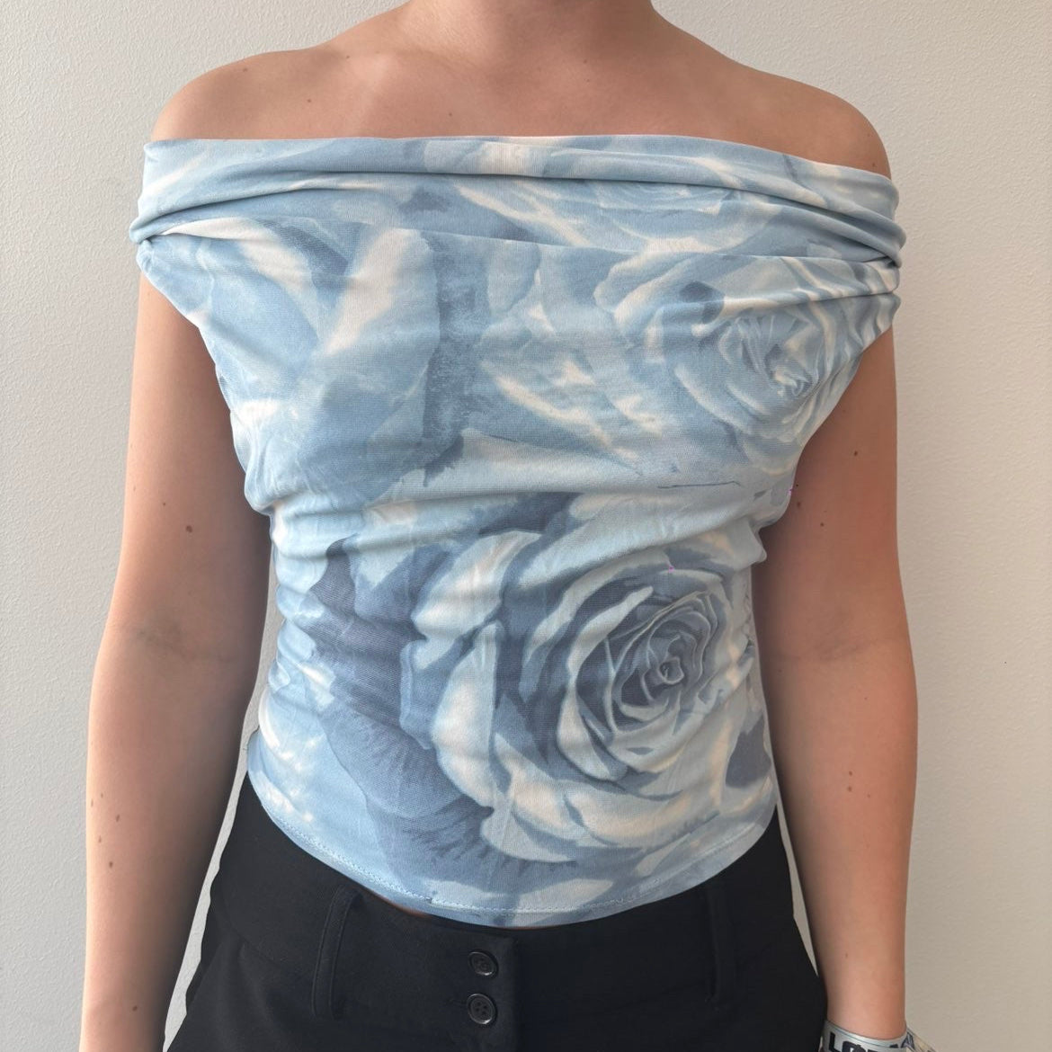 Halterneck topp