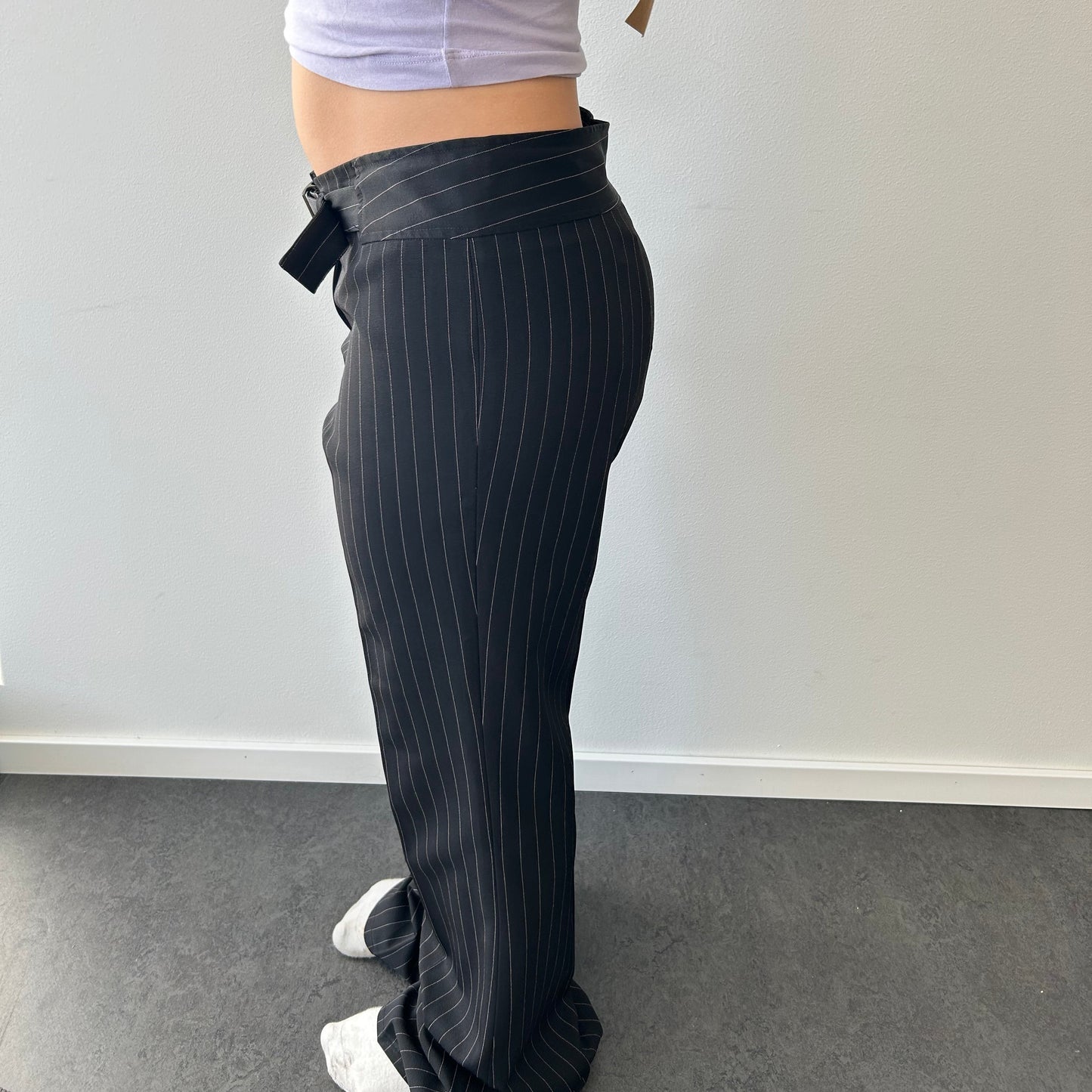 Pinstripe pants