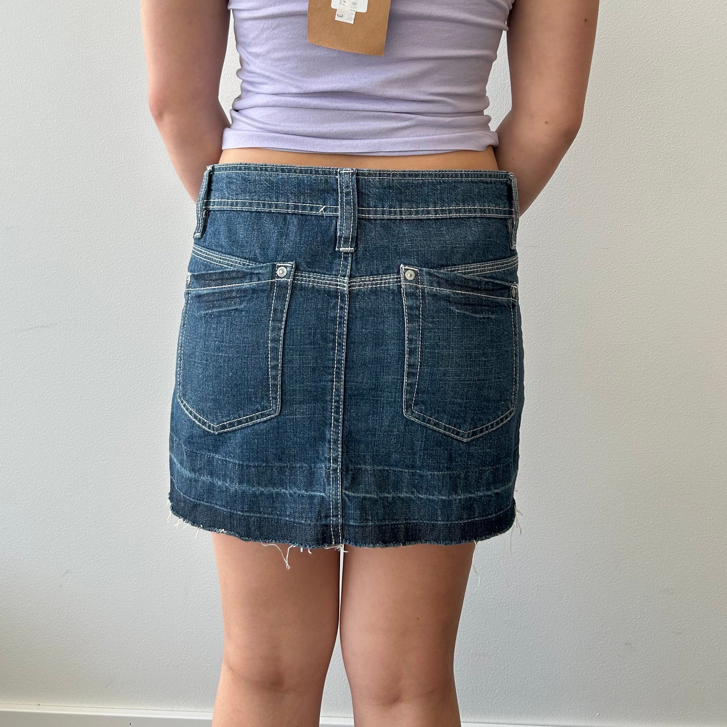 Denim skjørt