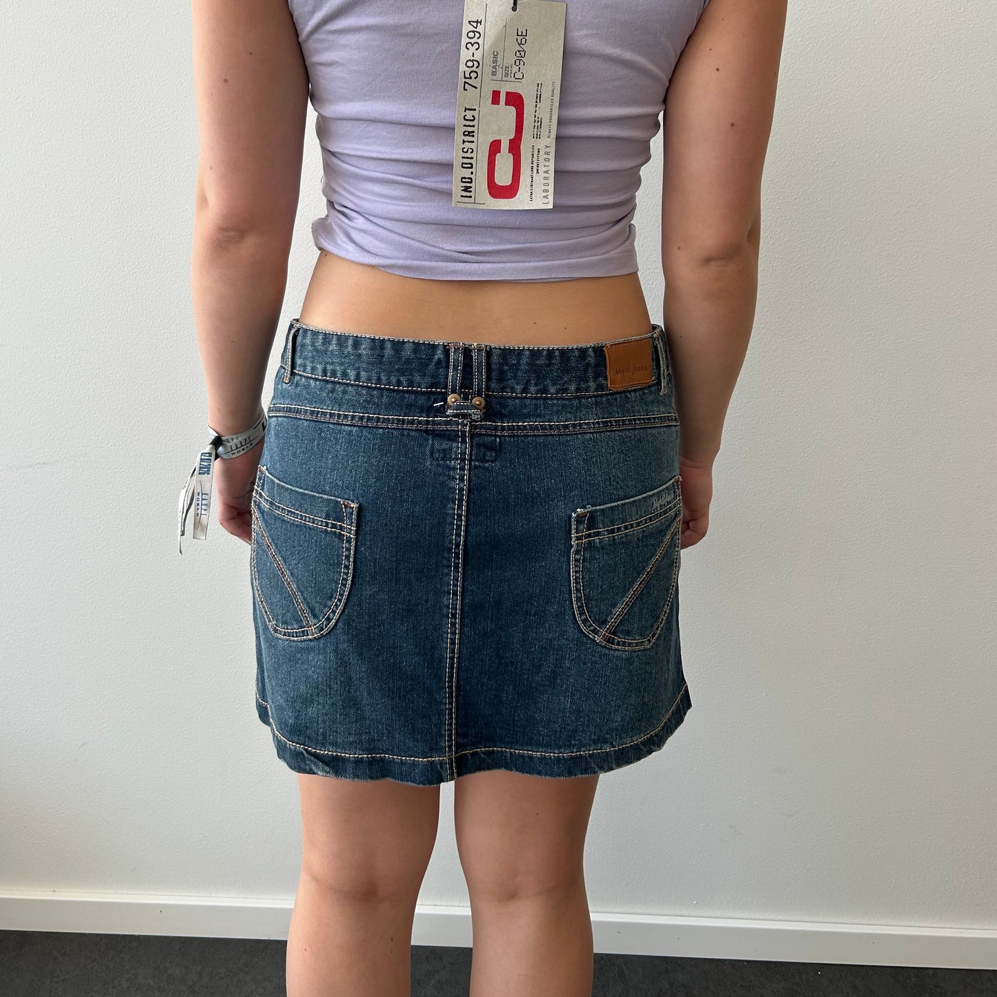 Denim skjørt