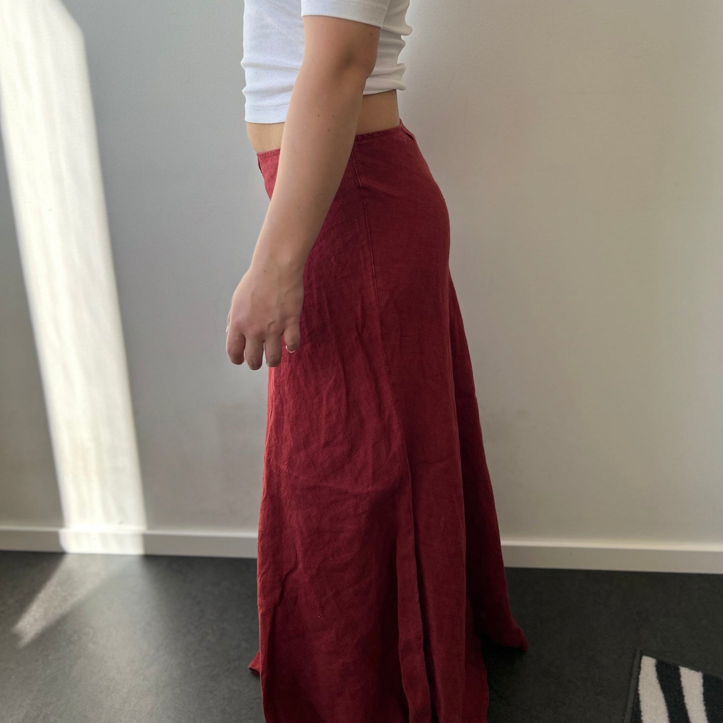 Maxi linskjørt
