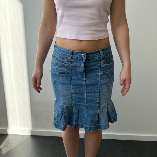 Elegant midi skjørt