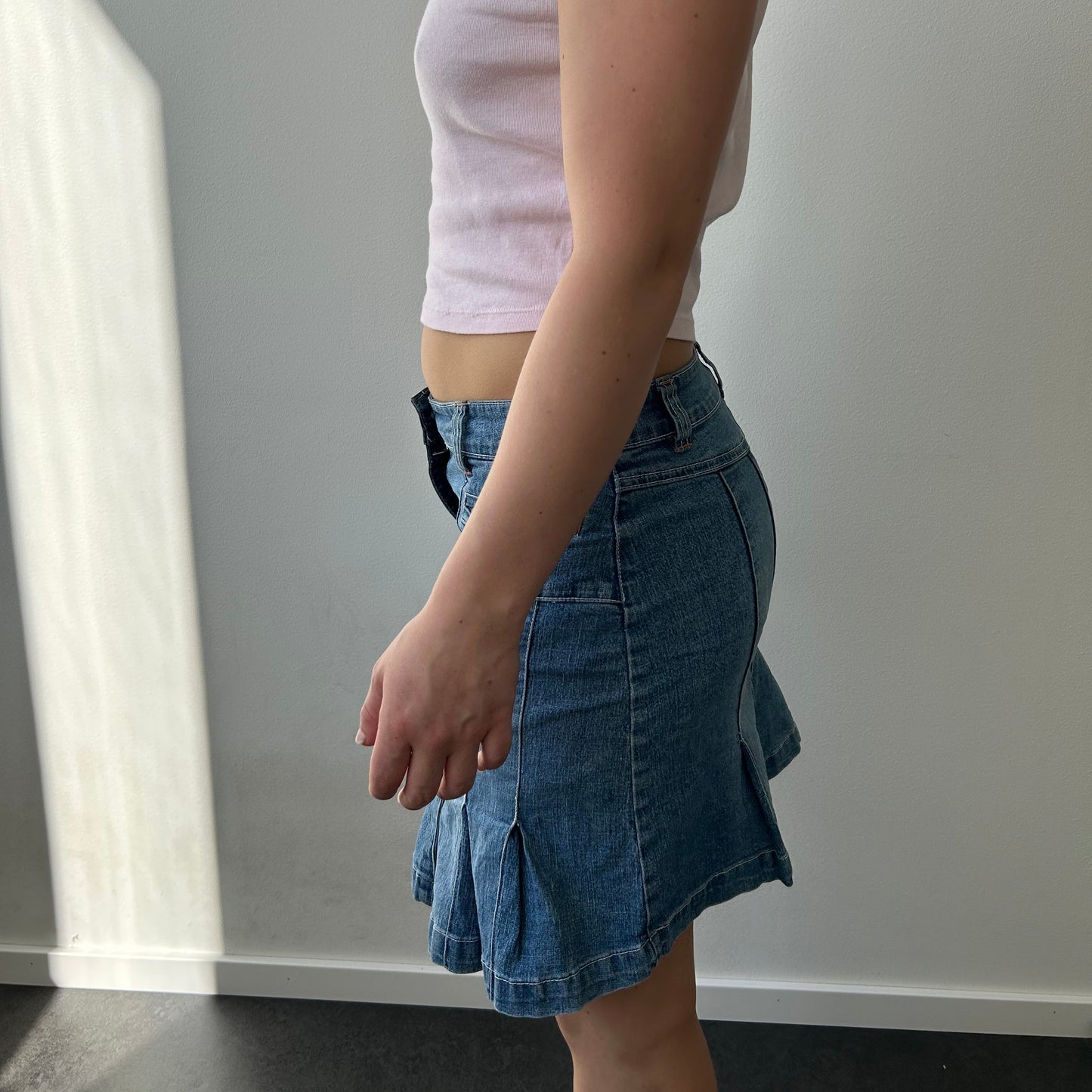Elegant midi skjørt