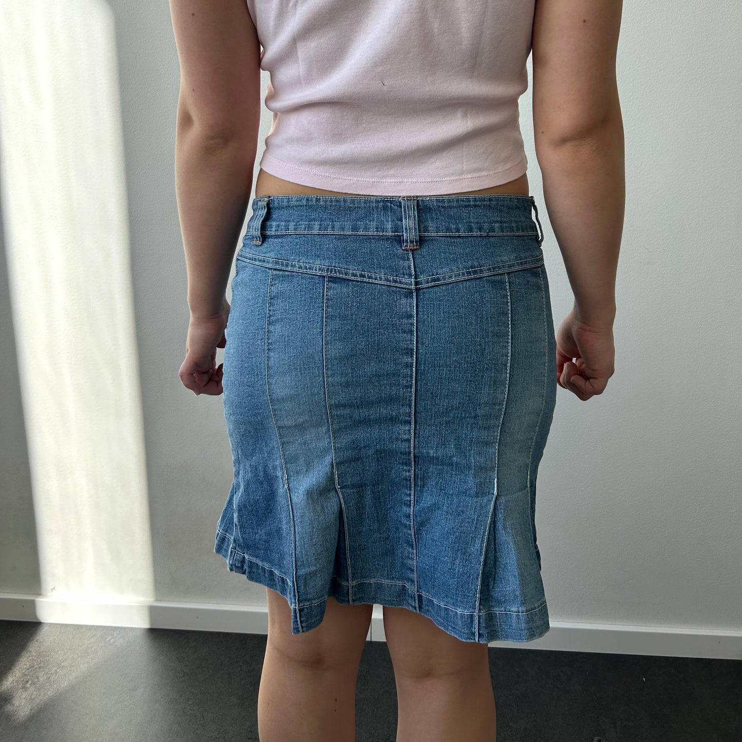 Elegant midi skjørt