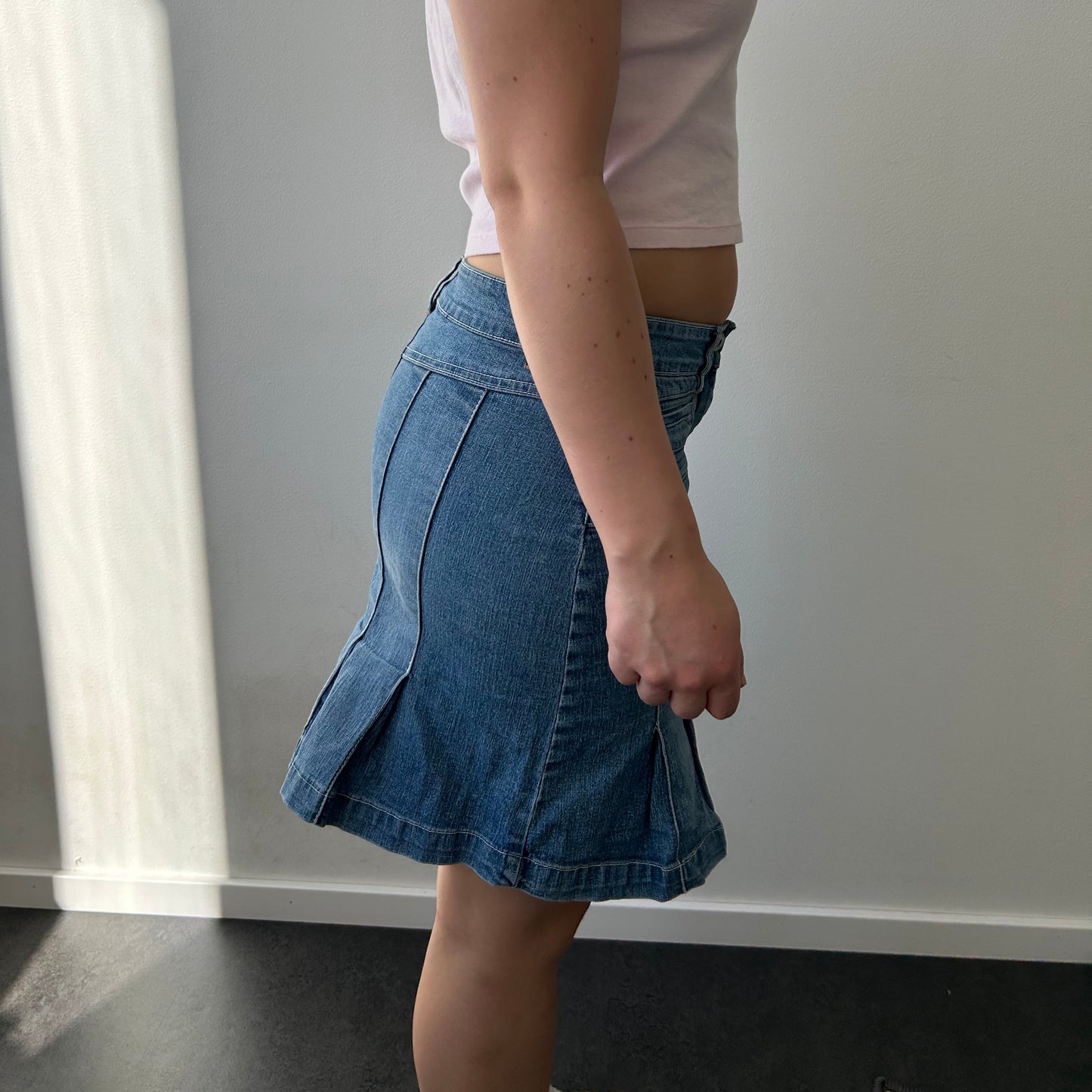 Elegant midi skjørt