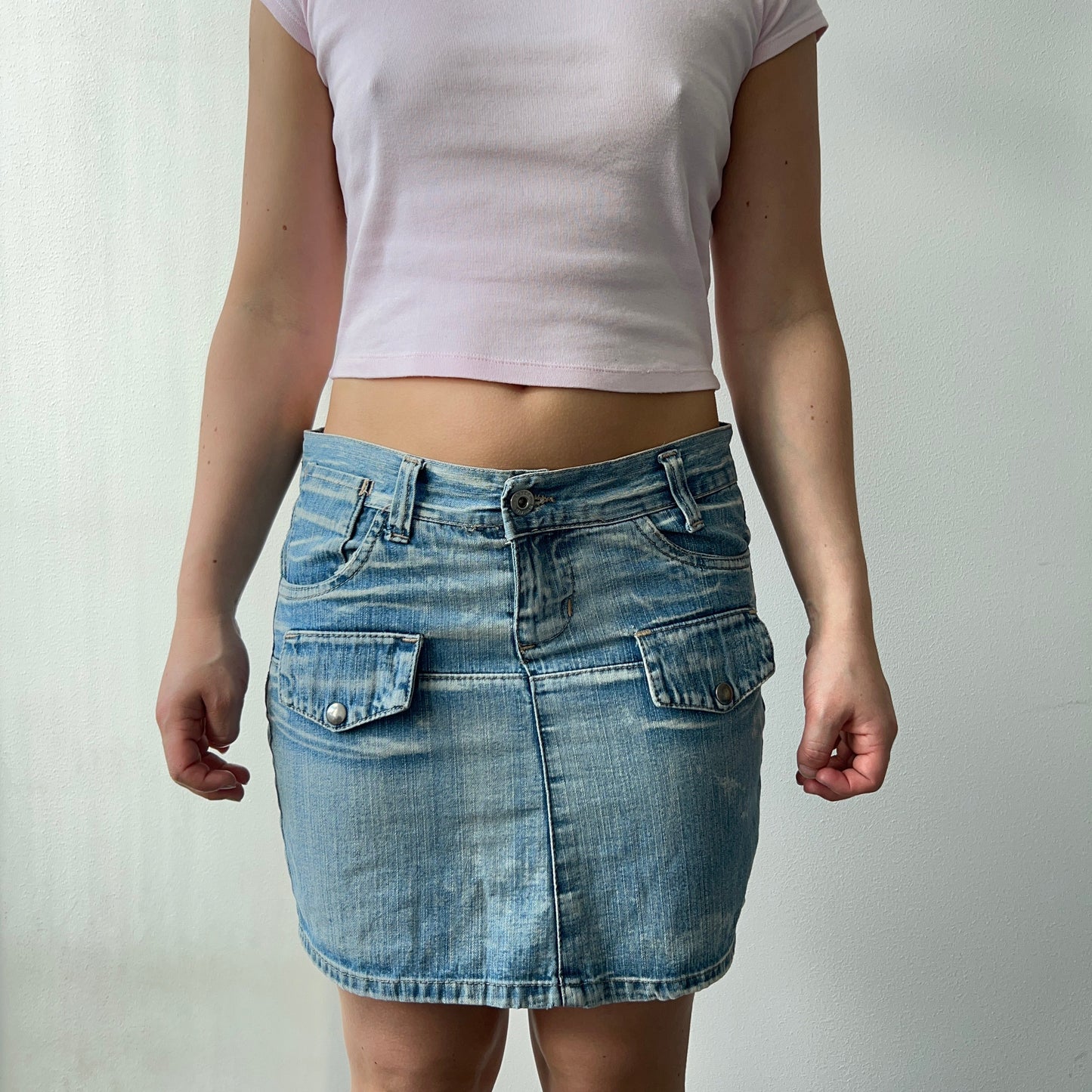 Denim skjørt