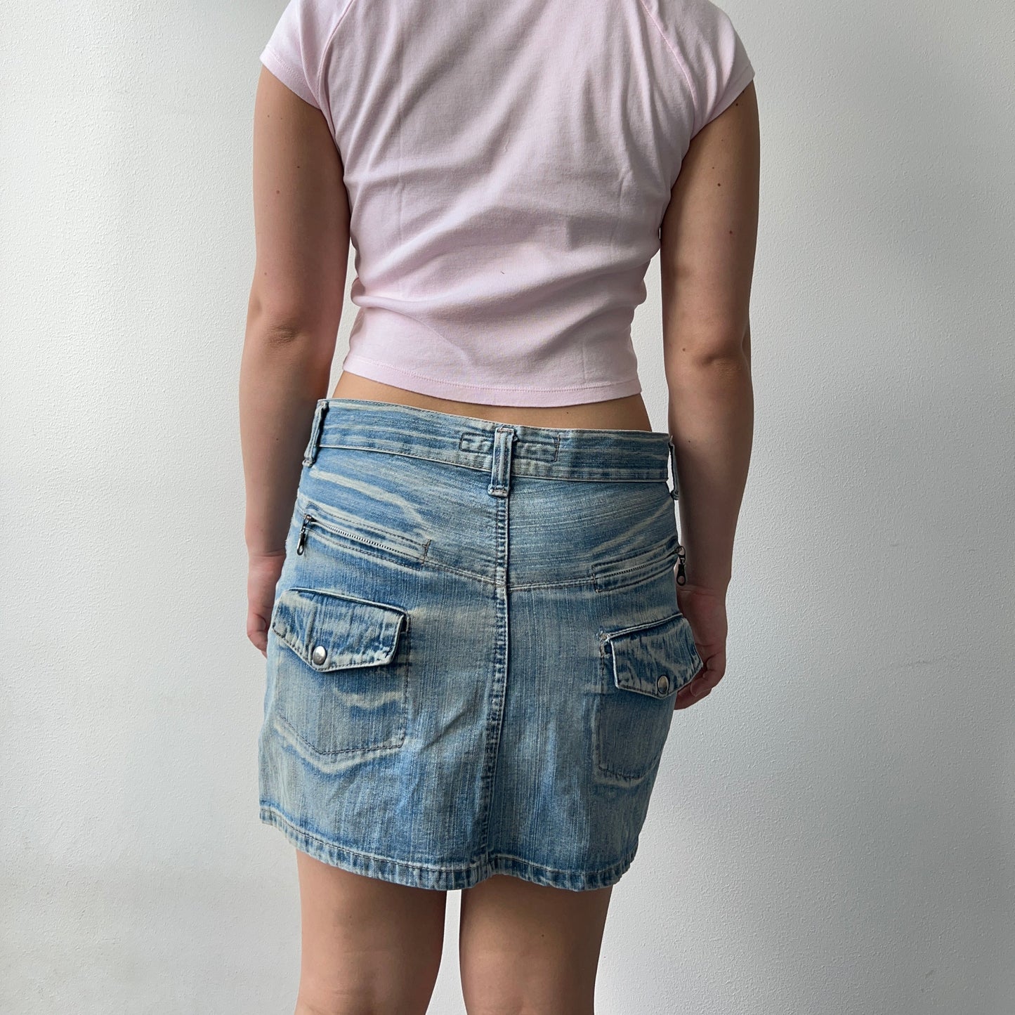 Denim skjørt