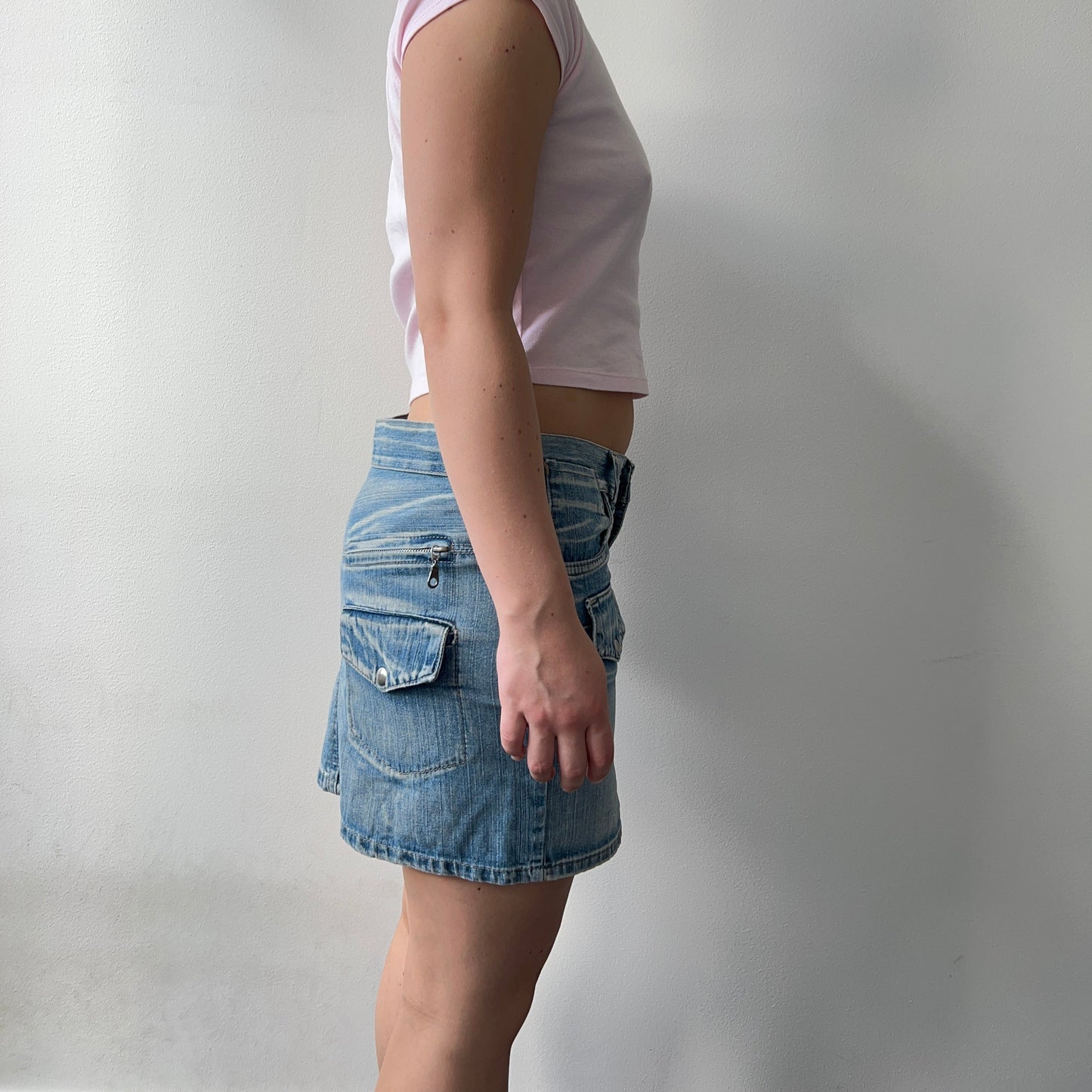 Denim skjørt
