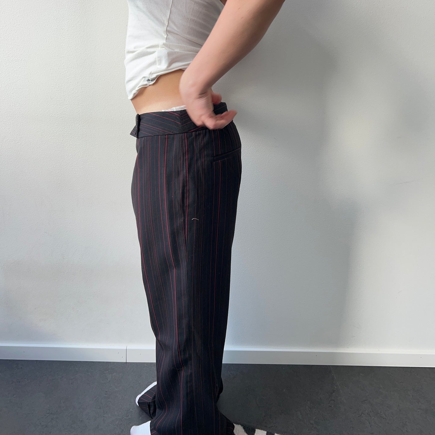 Stripete dressbukse