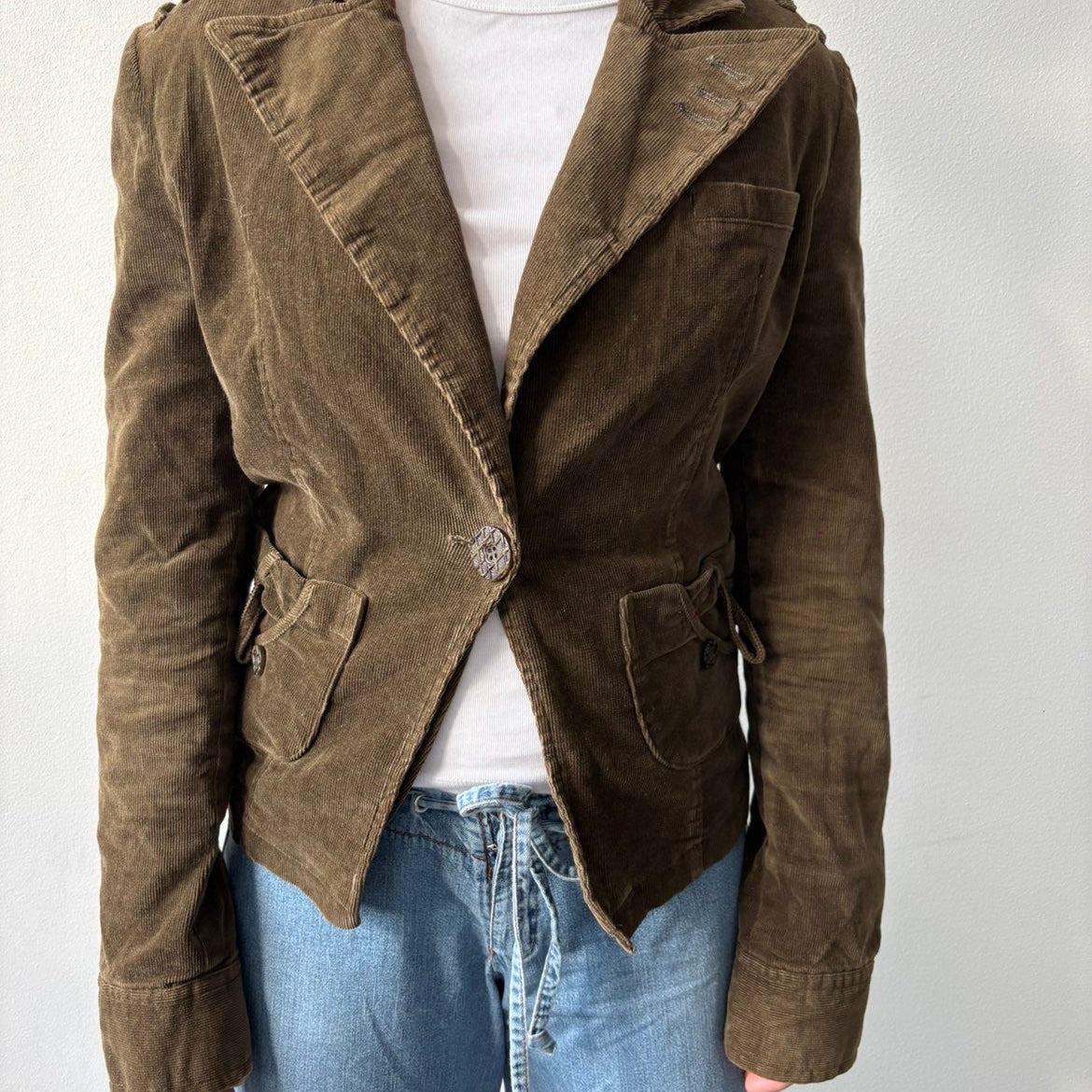 Cord blazer
