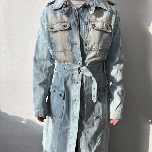 Denim frakk