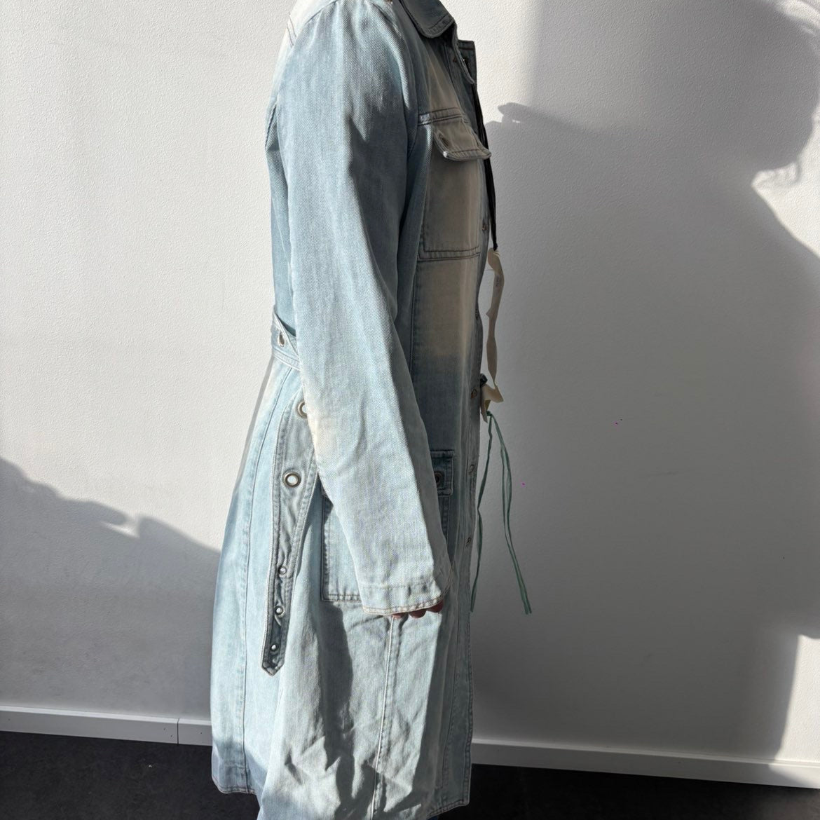 Denim frakk