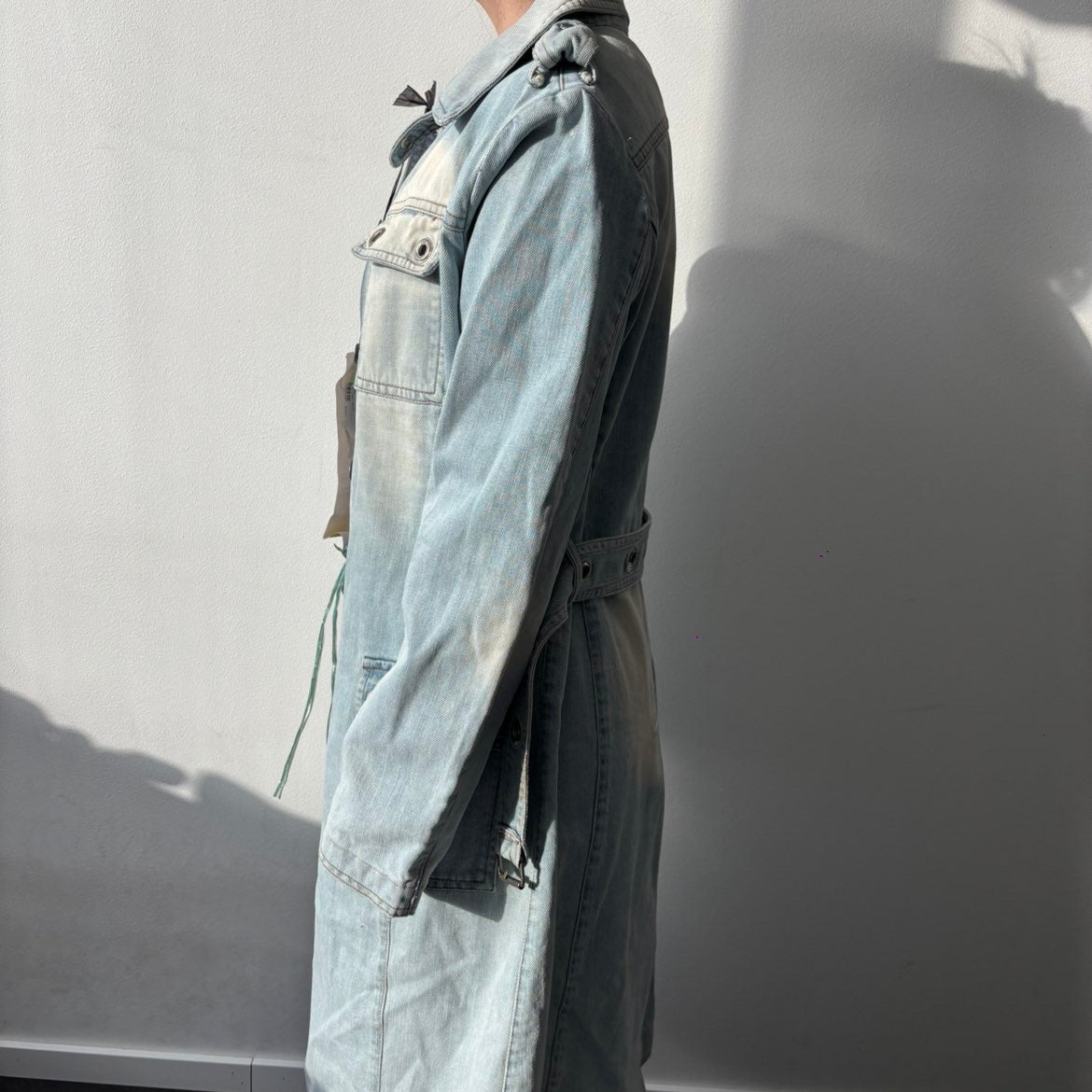 Denim frakk