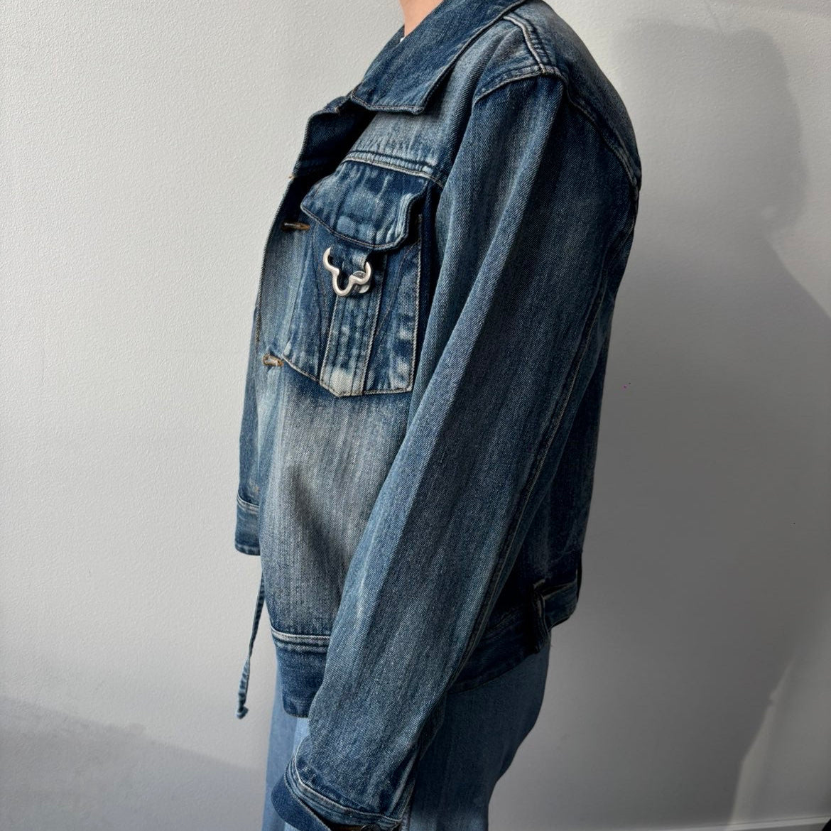 Baggy denim jakke