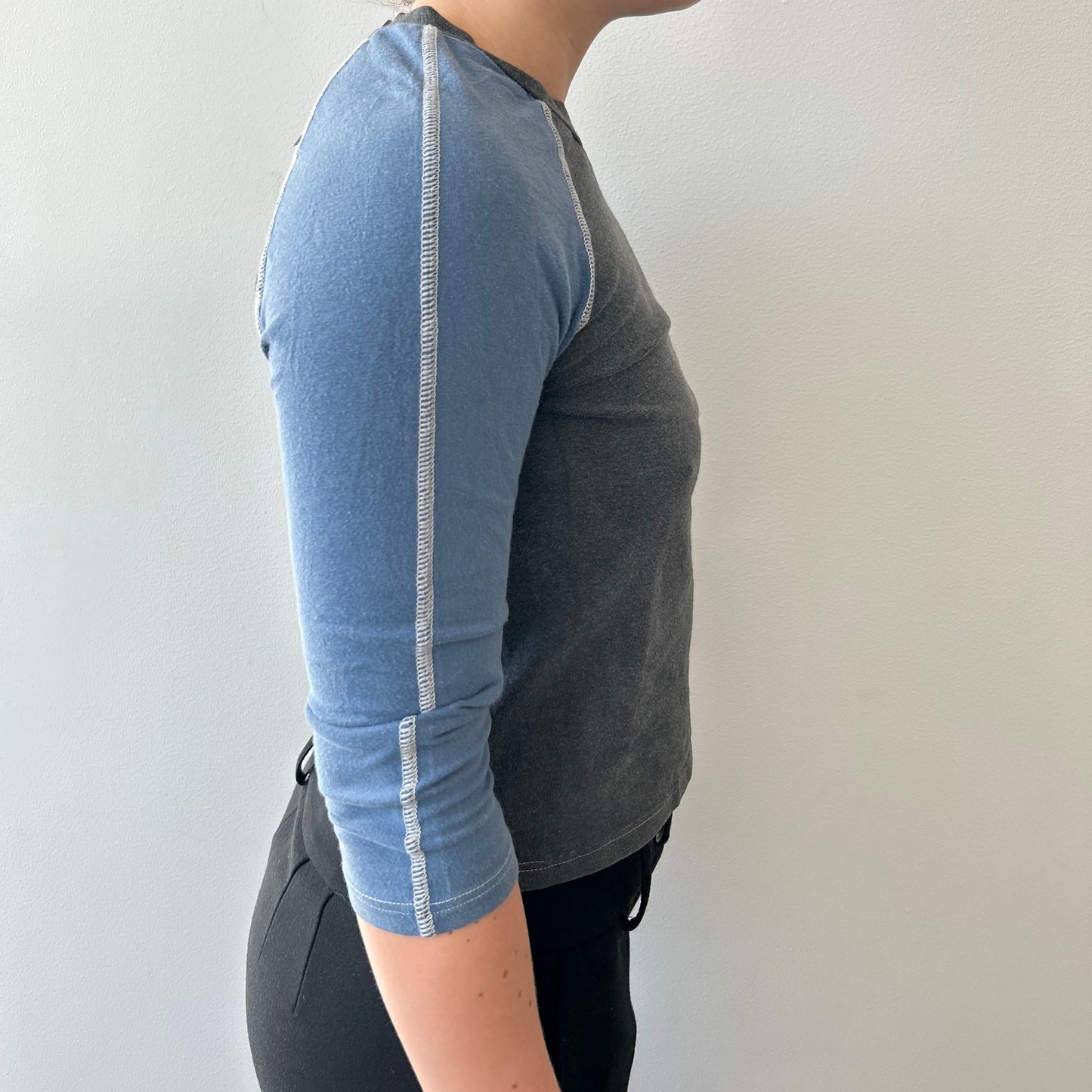 3/4 Jersey topp